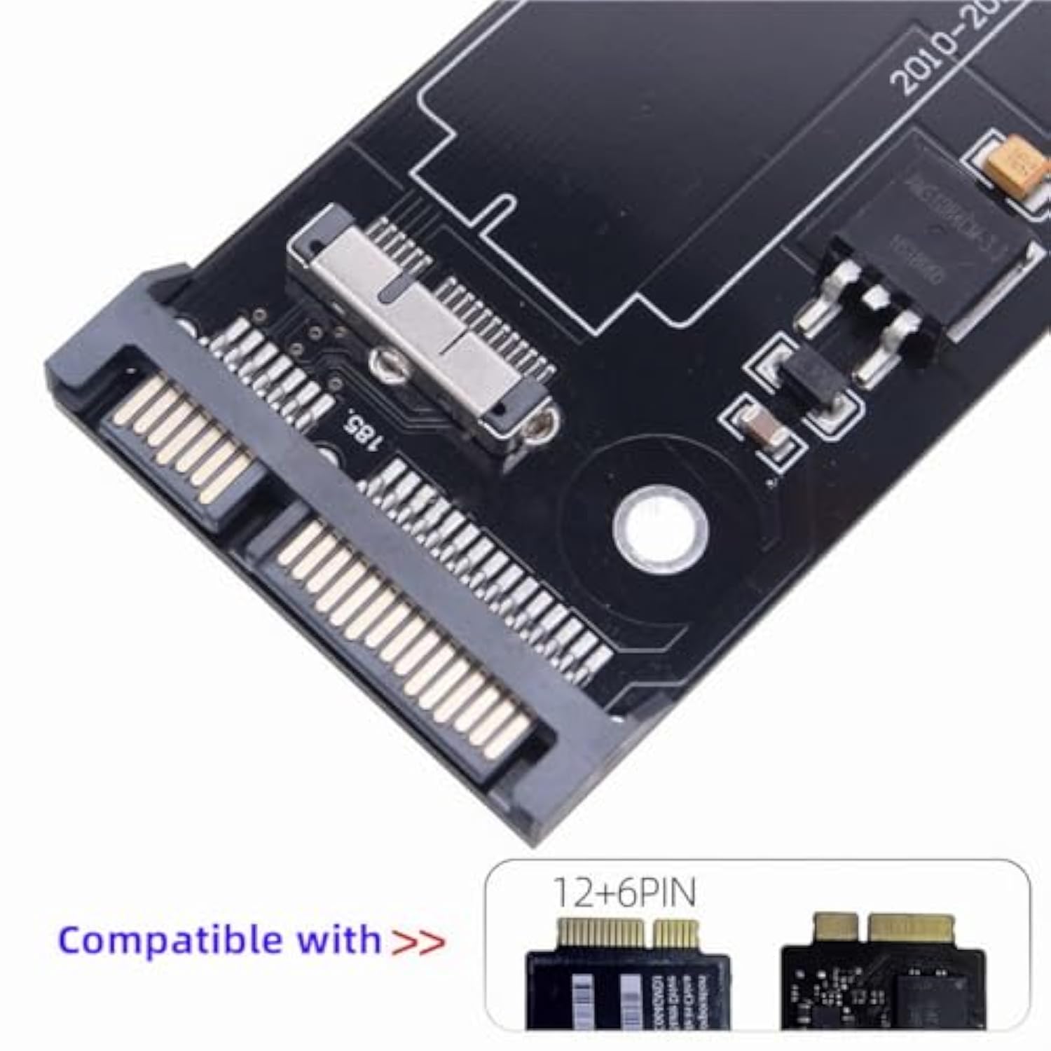 Cablecc USB 3.0 to 12+6pin SSD HDD to SATA 22Pin Hard Disk Cartridge Drive for