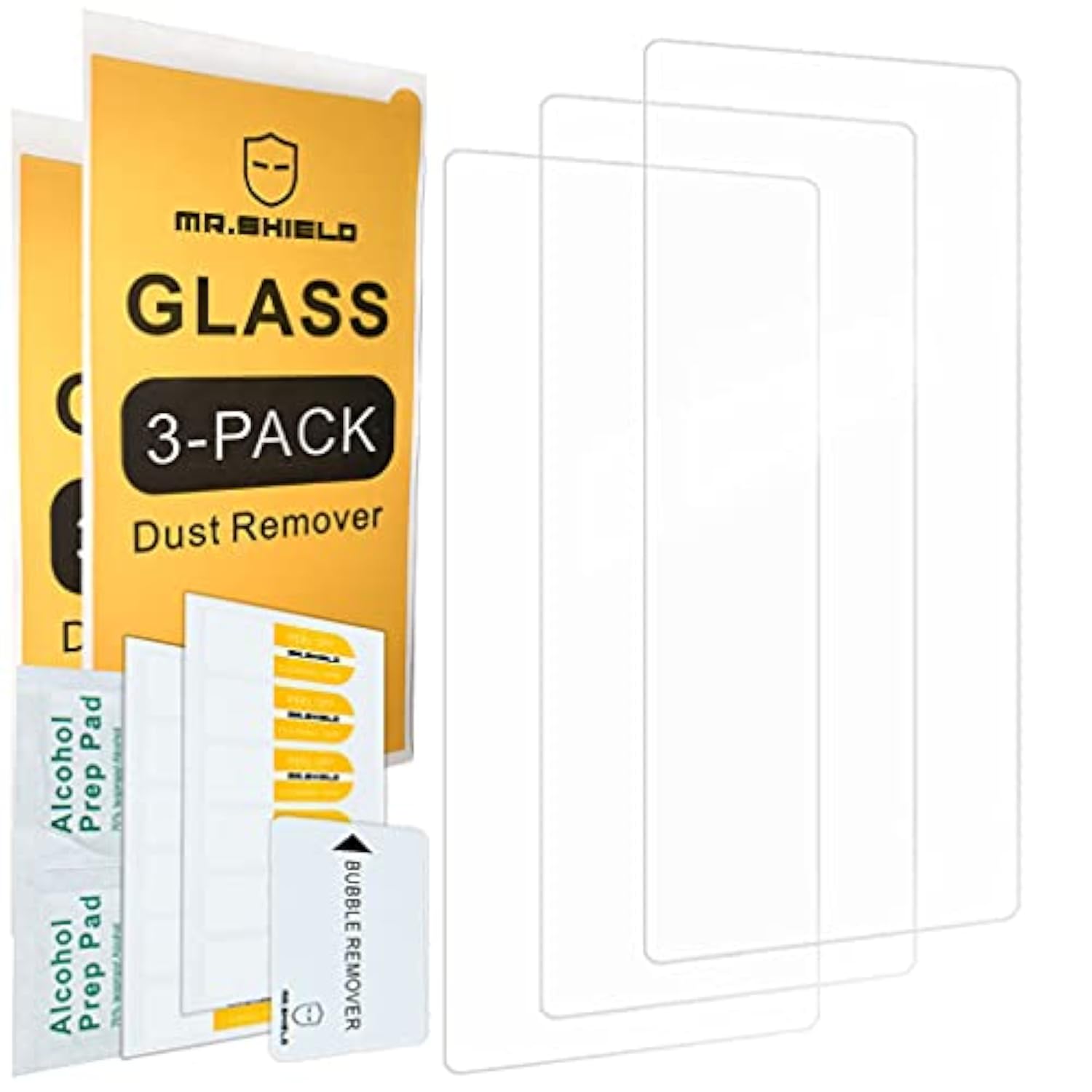 [3-Pack] Designed For Google Pixel 6 [Tempered Glass] [Japan Glass With 9H Hardness] Screen Protector With Replacement