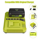 6.0Ah Battery Replace For Ryobi 40V Lithium-Ion Battery 6.0Ah Op4040 Op4050A Op40602 Op40201 Compatible With Ryobi 40-Volt Cordless Power Tools And 40V Battery Chargers