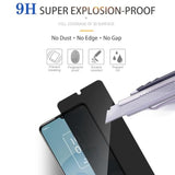 2 Pack Privacy Screen Protector For Tcl 40 Xl[Anti-Spy Tempered Glass], Ultra Hd, Anti-Scratch, Bubble-Free, Easy Install 9H Protective Glass For Tcl 40 Xl