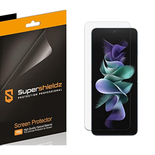 (2 Pack) Designed For Samsung Galaxy Z Flip 4 5G Screen Protector, High Definition Clear Shield (Tpu)