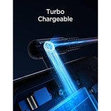 Usb C To Usb C Cable 60W, [2-Pack 6.6Ft] Usb Type C Cable Right Angle, Compati