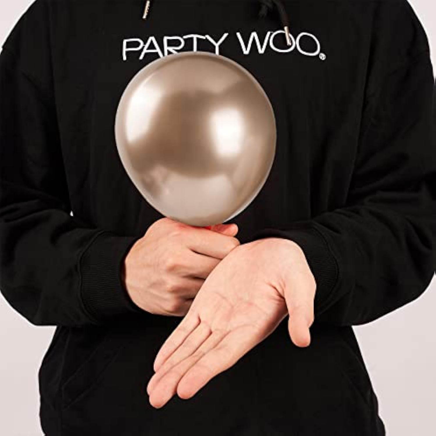 Metallic Champagne Gold Balloons, 50 Pcs 5 Inch Champagne Gold Metalli