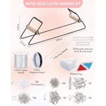 Bead Loom Kit For Adults 48000 Pcs Beading Loom Supplies With 96 Color 2 Mm Glass Seed Bead Bracelets Christmas Jewelry Earring Making Tools Gifts For Girls Diy Craft