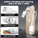 Usb A To Usb C Cable 3Ft, 2-Pack, Usb To Usbc Iphone Charger Fast Charging For Iphone 16/15 Series, Iphone 16 Pro Max Charger And More, Car Carplay Cable, Car Charger Usb C Cord,(3Ft,White)