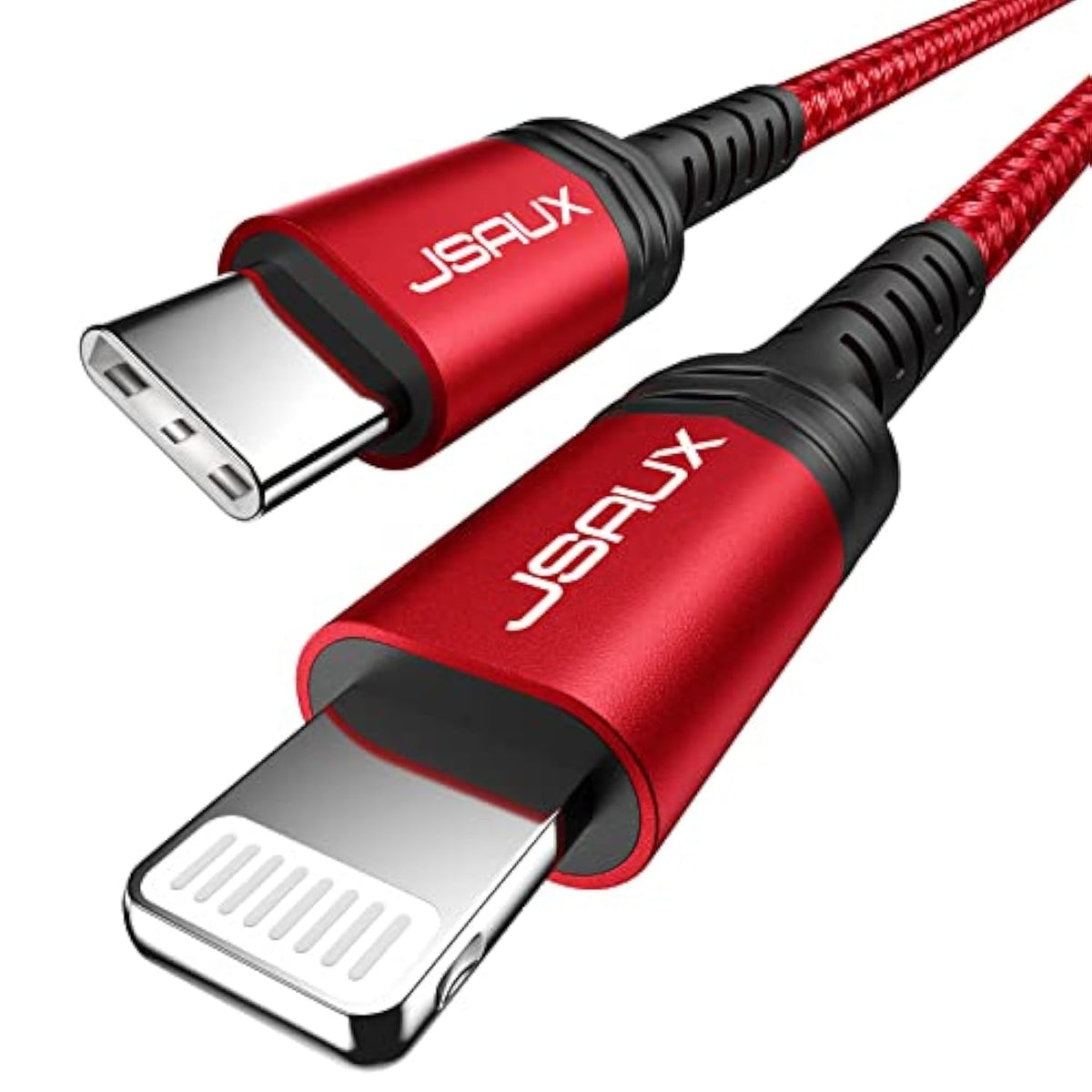 Usb C To Lightning Cable 6Ft, [Apple Mfi Certified] Iphone Cord Compatible With Iphone 14/14 Plus/14 Pro/14 Pro Max/13/13 Mini/13 Pro/13 Pro Max/12 Pro Max/11 Pro Max - Red