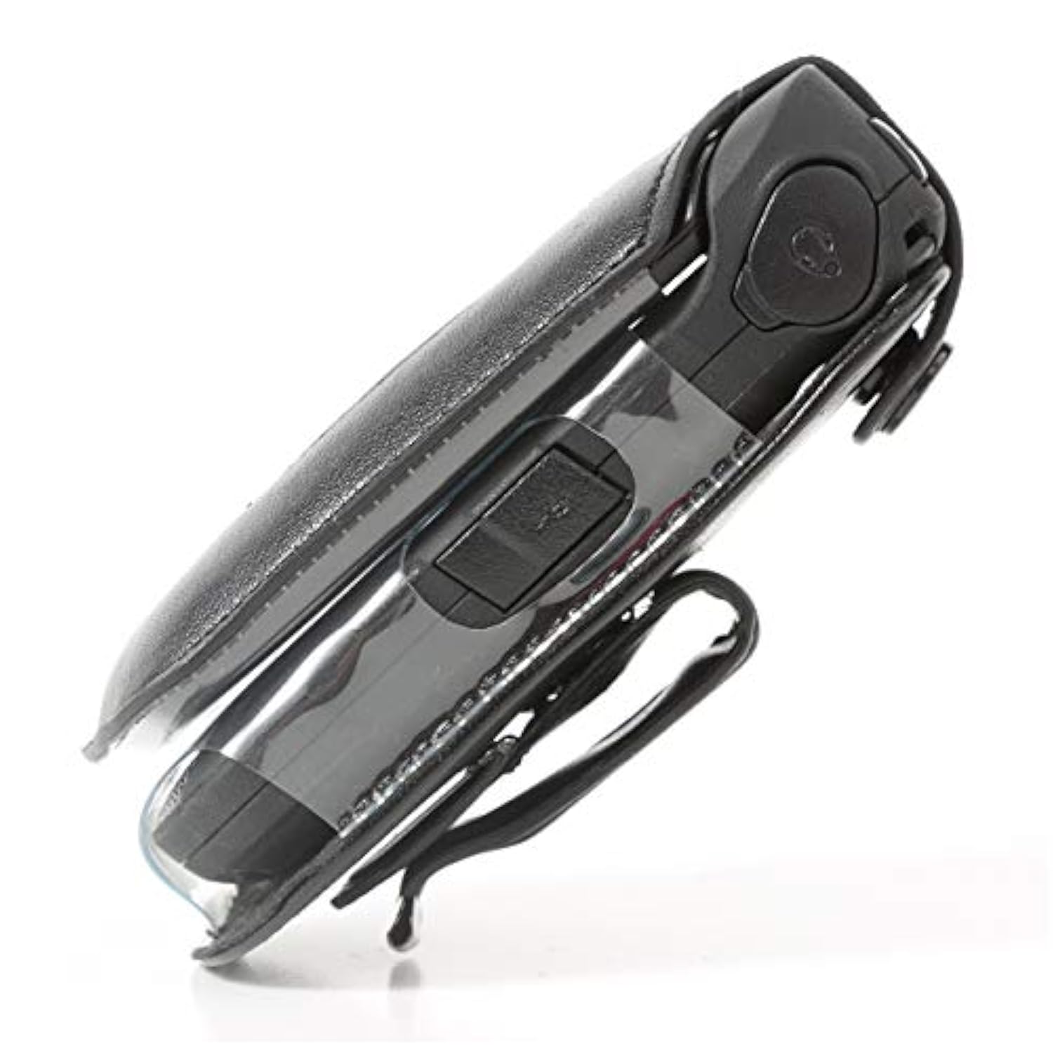 Leather Fitted Case For Kyocera Duraxv Lte E4610 (Verizon), Duraxe E4710 (At&T) - Features: Rotating Belt Clip, Screen & Keypad Protection, Secure Fit