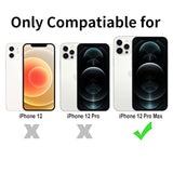 Phone Case Compatible With Iphone 12 Pro Max, Clear Case Shockproof Protective Bumper Slim Cover For 6.7 Inch