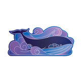 Unique Purple Whale Mouse Pad, Extended Large Desk Mat, 19.7" X 8.9" Waterproof Gaming Mouse Pad, Non-Slip Rubber Base Keyboard Mousepad For Desk Gamer, Office & Home (Purple Whale, Large)