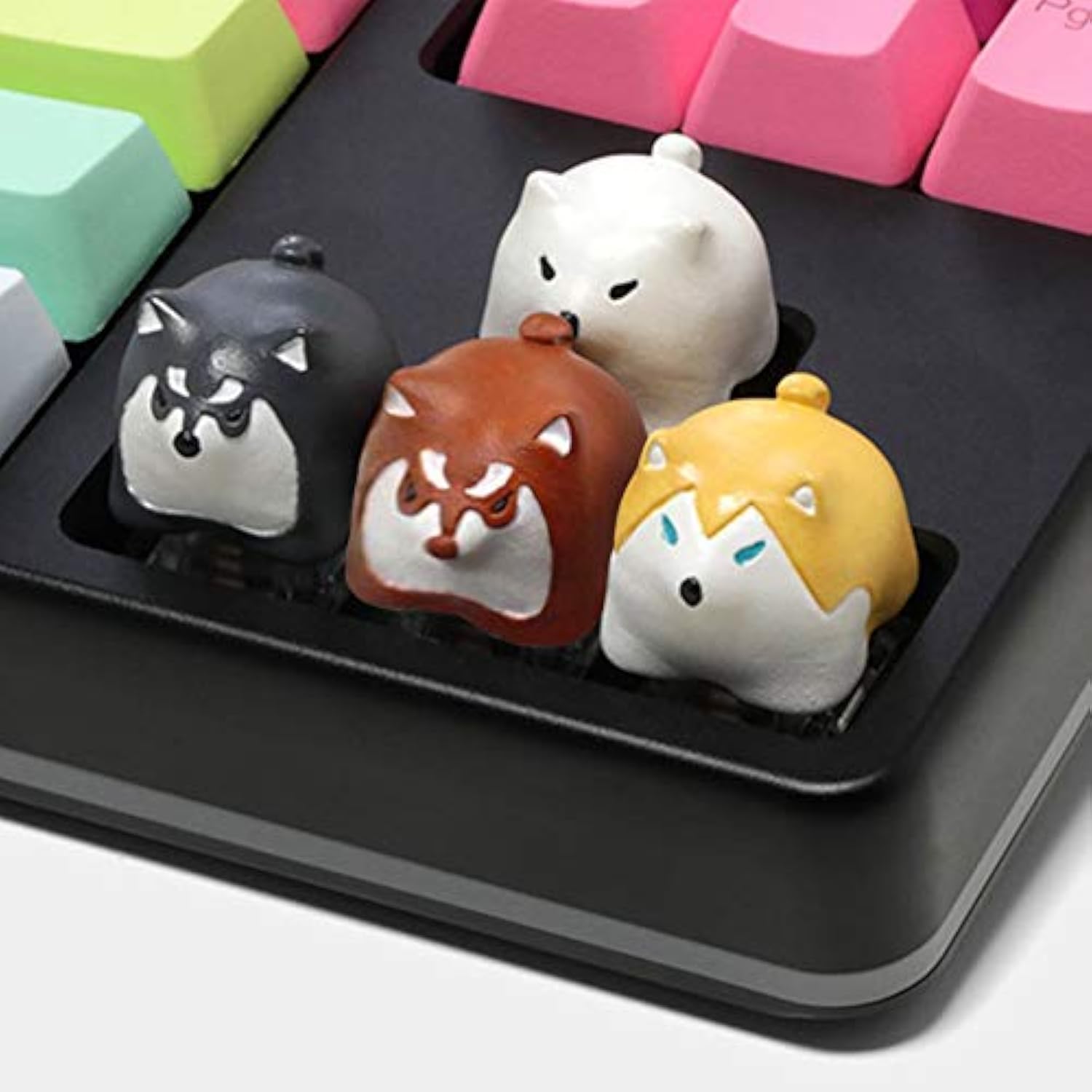 Personalized Cute Dog Resin Keycap Oem Profile Keycap Esc Keycap For Mechanica