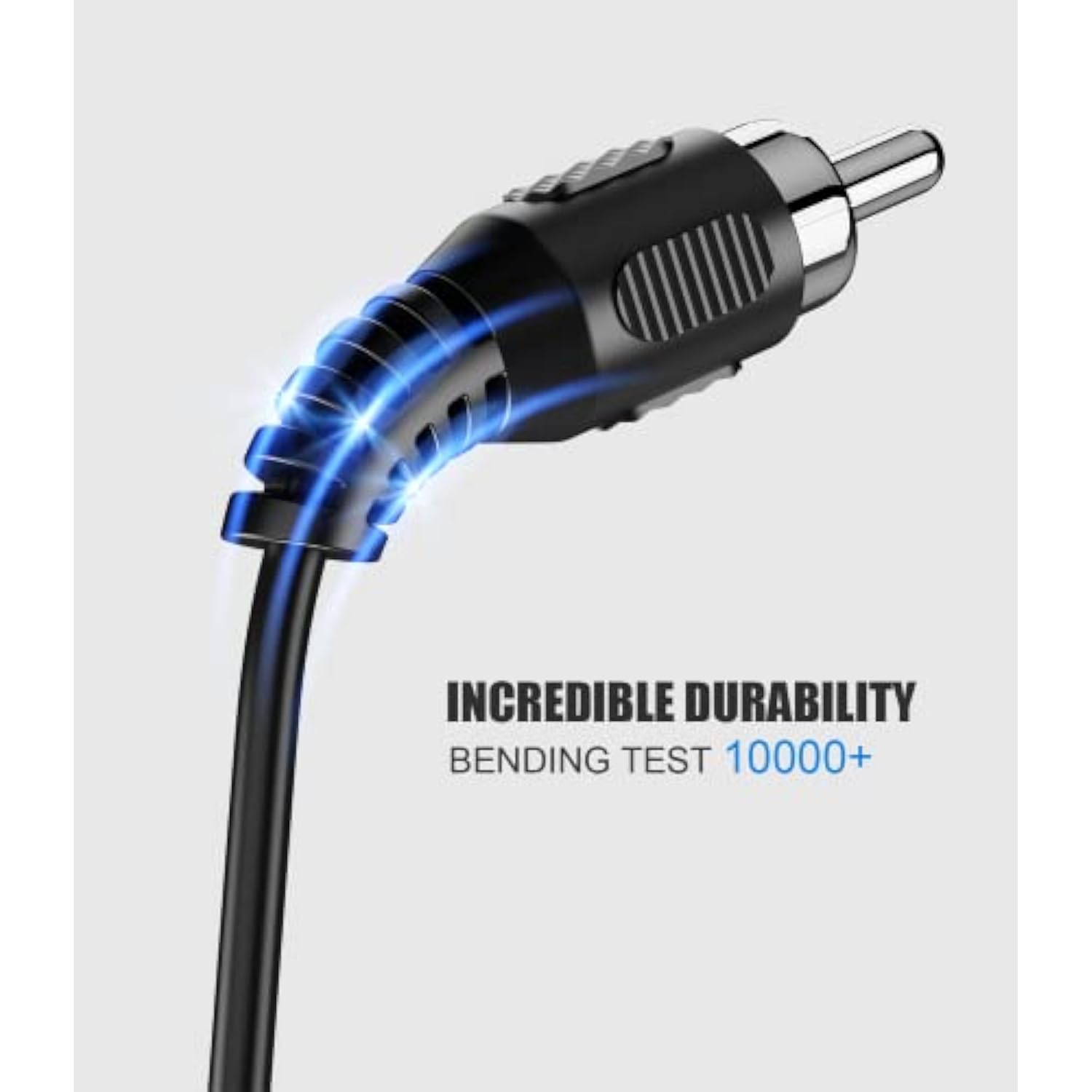 Rca To Speaker Wire Adapter, Speaker Bare Wire Cables To Rca Plugs Adapter Repair Cord For Amplifier Audio Video Av Receivers (2 Pack 20Awg 6.6 Ft)