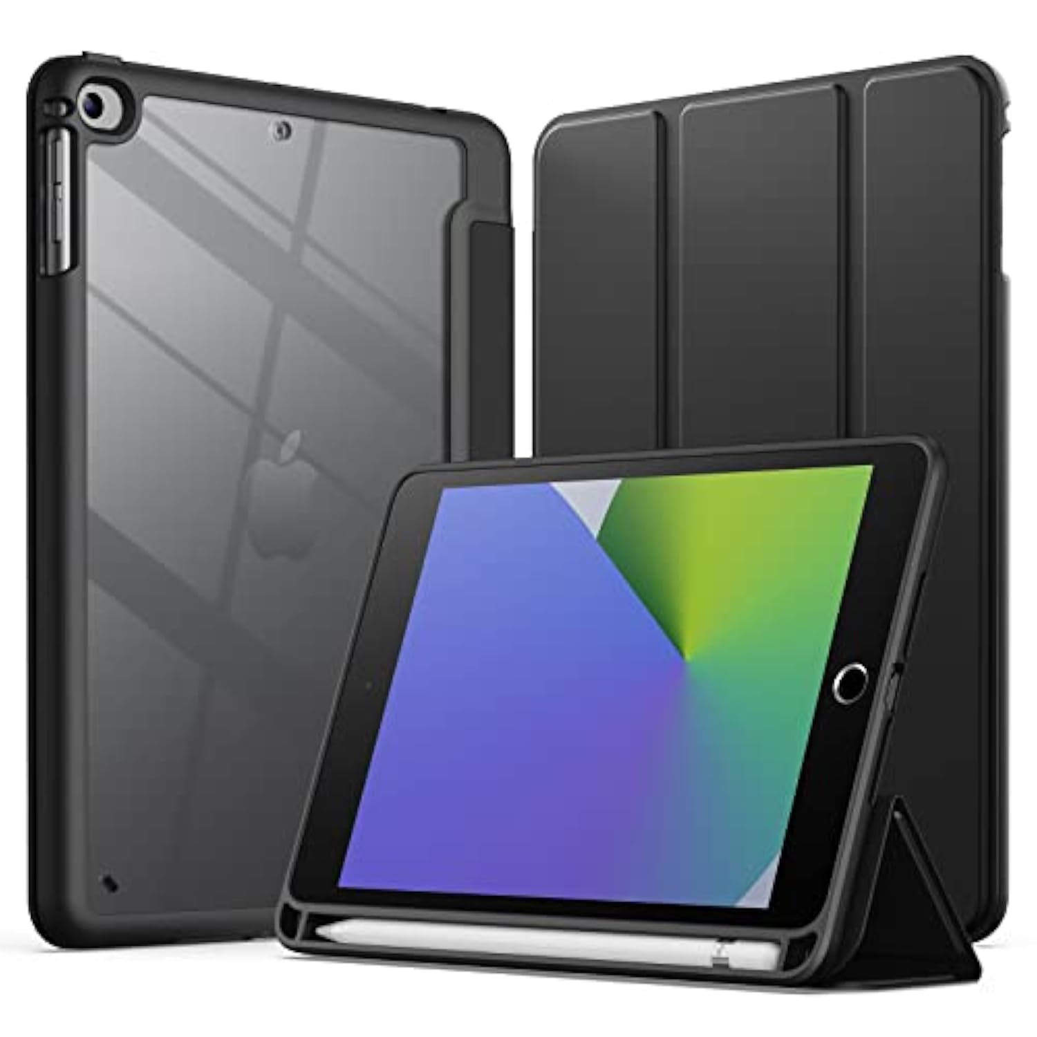 JETech Case for iPad Mini 5/4 (7.9-Inch 2019/2015 Model) with Pencil Holder, C