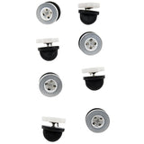 00725 No-Sew Instant Button Replacements, 8-Count , White