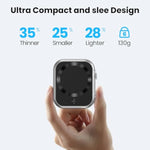 Wireless Portable Charger,3-In-1 Magnetic Power Bank 5000Mah,22.5W Fast Charging Usb-C Mag-Safe Battery Pack,Compatible With Iphone 16/15/14/13/12,Apple Watch Series,Airpods