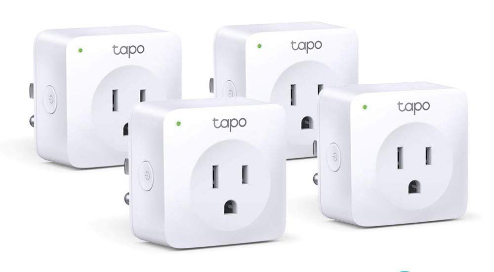 Tp-Link Smart Plug, White ( P100(4-Pack))