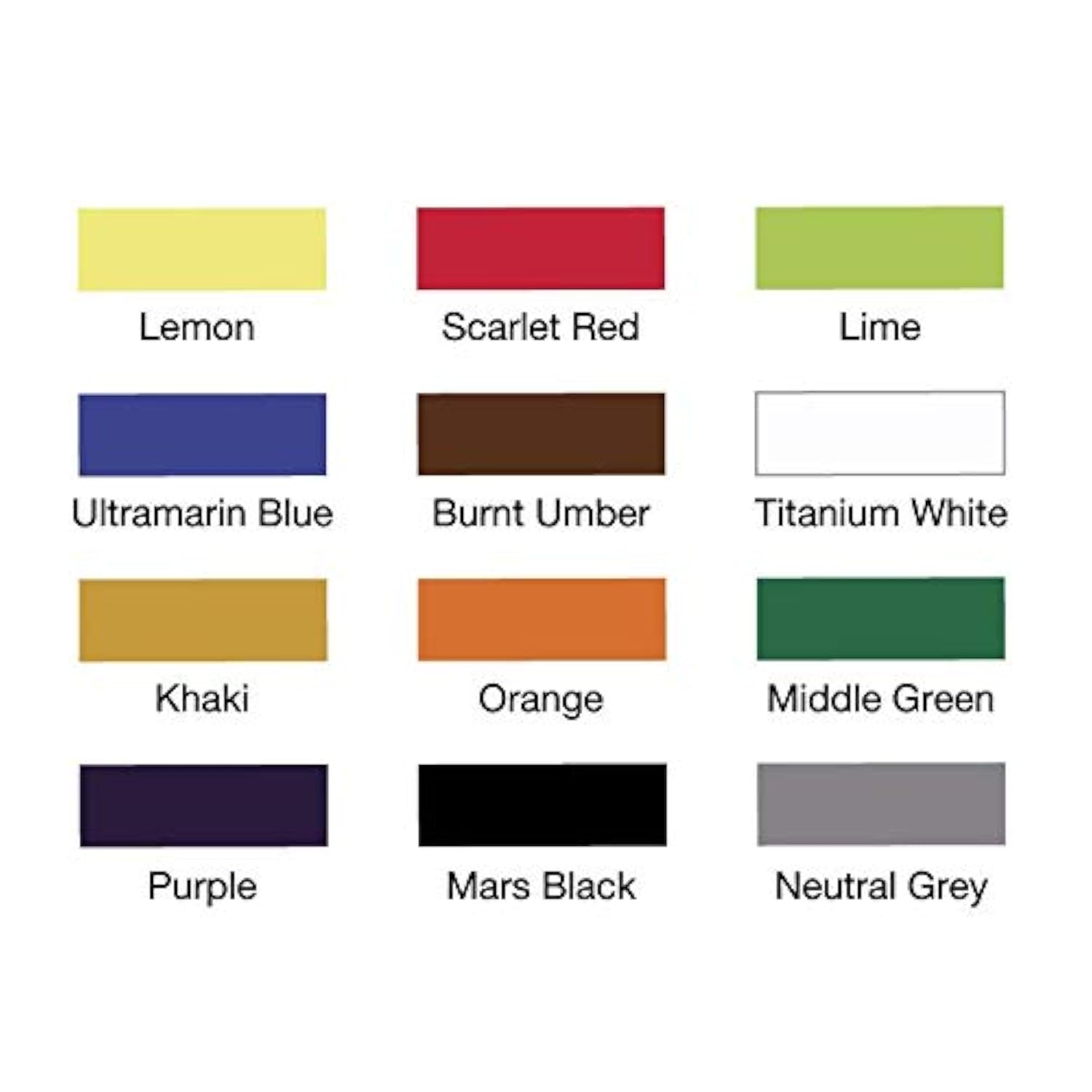 Acrylic Airbrush Paint, Professional 12X10Ml Color Set Of Acrylic Paint, Quick Drying Water Based, Rich Vivid Colors For Artists, Students, Beginners