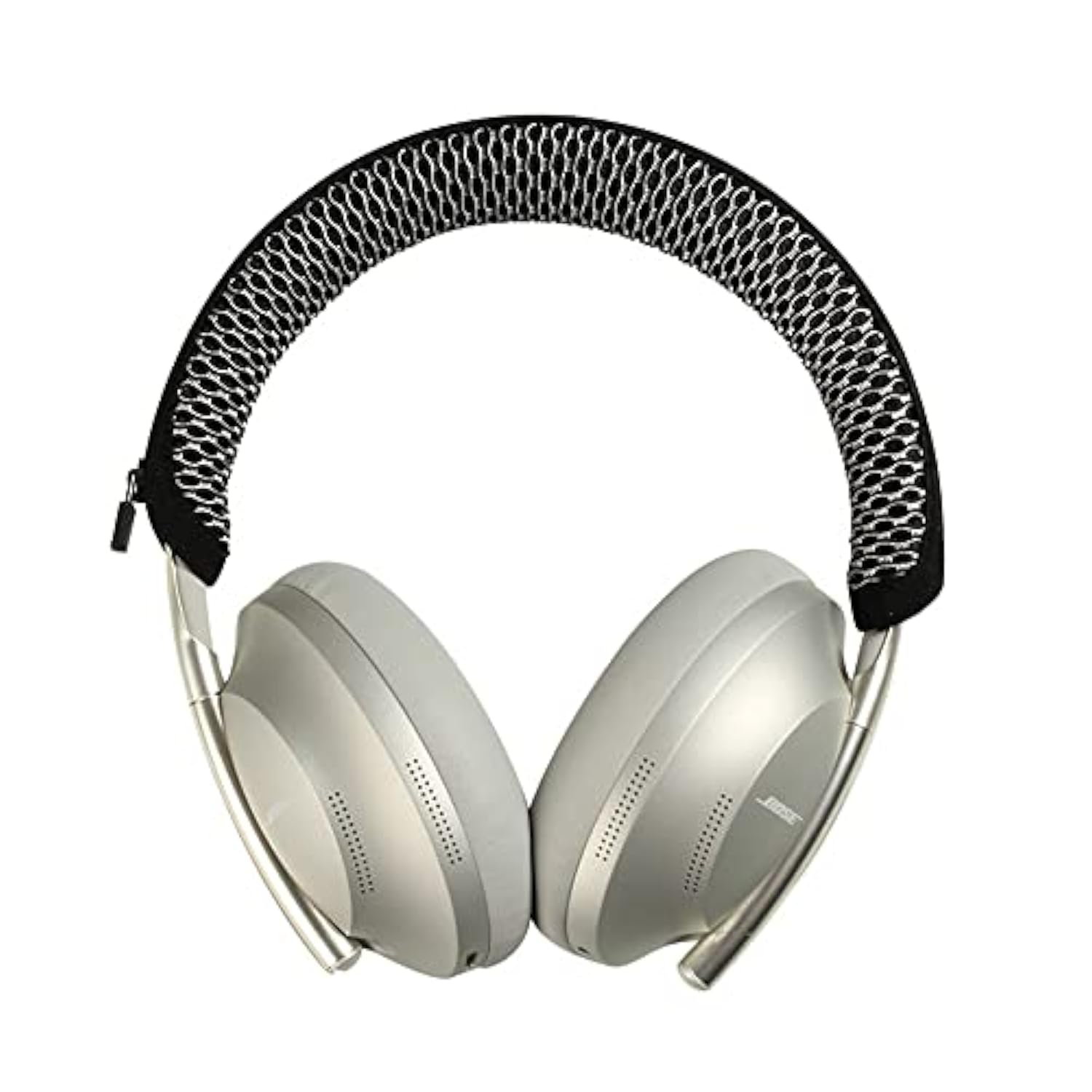 Headband Pad Cushion For Bose 700 Headphones, Replacement Headband Cover Protector Zipper Installation - Black