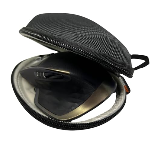 Hard Travel Case Bag For Mx Master 3, Mx Master 2S, And Wireless Mouse - Waterproof & Shockproof Eva Case With Hand Strap, 360° Zipper - Perfect For Travel Mouse (Pale Grey)