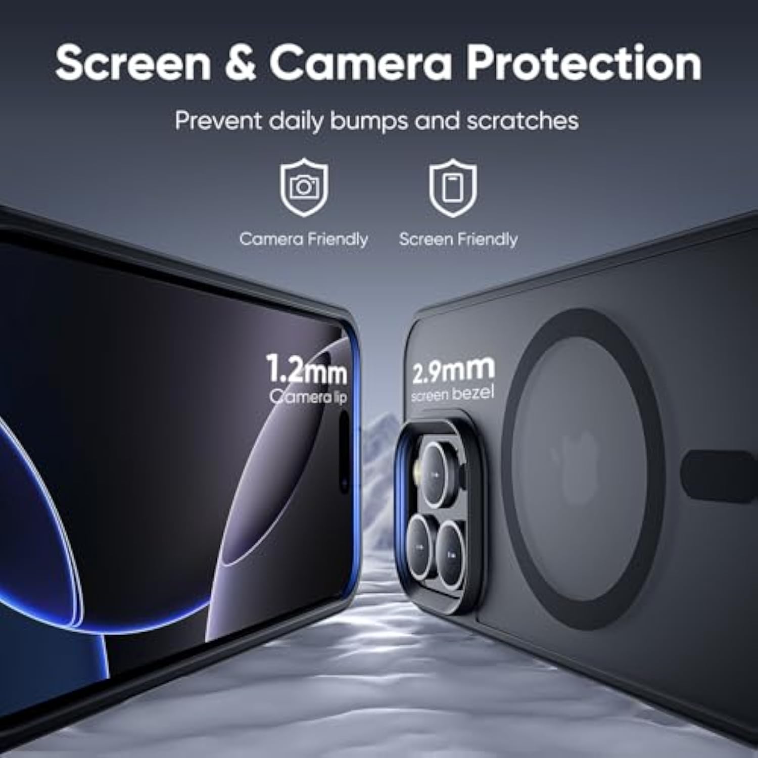 Magnetic For Iphone 16 Pro Case Fits Magsafe 16Ft Drop Resistant Matte Skin Feeling Back Cover Shockproof Slim Fit For Iphone 16 Pro Phone Case 6.3 Inch?Black Titanium