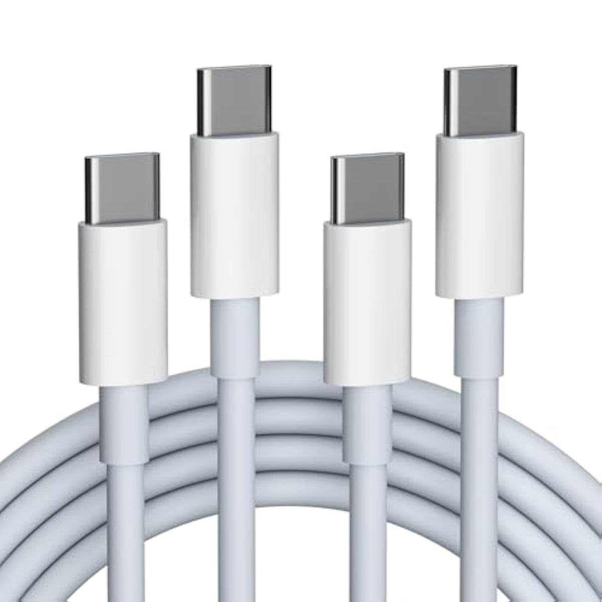 2 Pack Of High-Power For Apple 100W Usb-C To Usb-C Fast Charging Charging Cable 6.6Ft For Iphone 15/16 Pro/Plus/Pro Max,For Macbook Pro/Air- Durable Type C Charger Cord