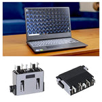 2Pcs Dc Power Jack Charging Port Replacement Compatible With Lenovo Legion Y530 Y530P Y540-15Irh Y540P Y545 Y7000 Accessories Metal