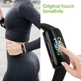 3Pack Screen Protector Compatible With Fitbit Inspire 3, Tpu Rugged Bumper Case Cover Allaround Protective Plated Bumper Shell Accessories For Inspire 3 Smartwatch
