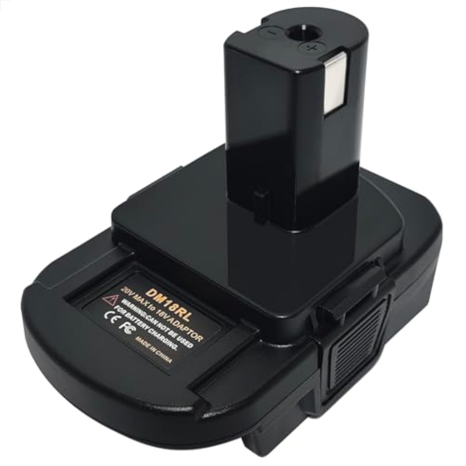 Dm18Rl Battery Adapter Converter With Usb Port, Convert From Dewalt 20V & Milwaukee 18V M18 Li-Ion Battery To Ryobi 18V P108 Abp1801 Battery