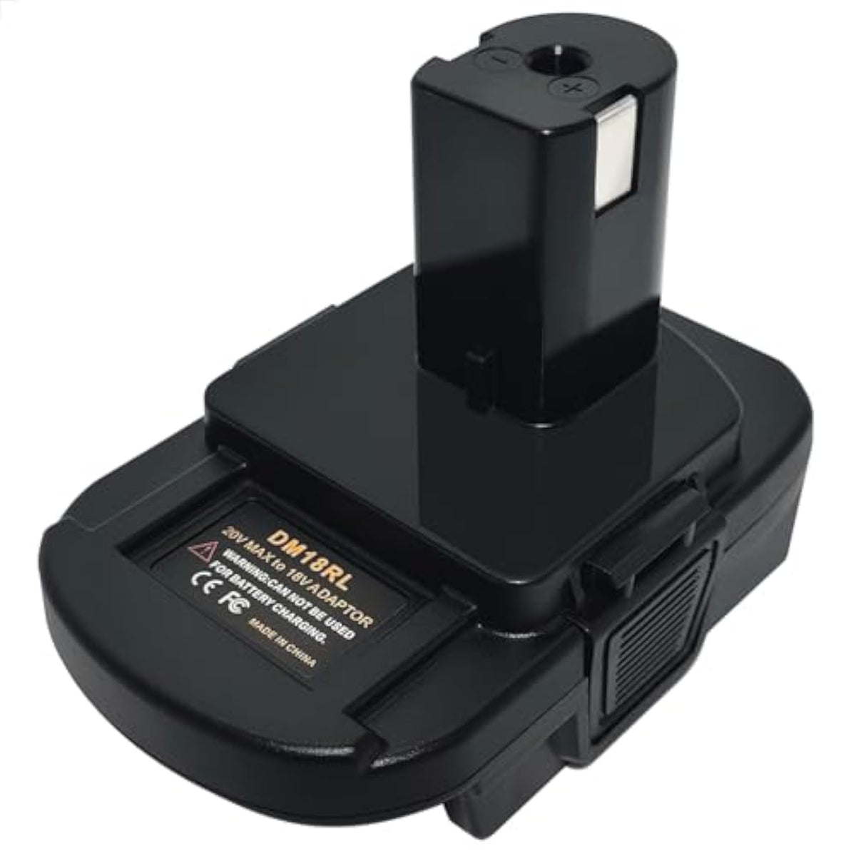 Dm18Rl Battery Adapter Converter With Usb Port, Convert From Dewalt 20V & Milwaukee 18V M18 Li-Ion Battery To Ryobi 18V P108 Abp1801 Battery
