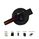 3Dhologramfan Projector - 5.5" Wi-Fi Led Holographic Display Hd Led Holographic Christmas Tree For Halloween Advertising, Events, Exhibition User-Friendly App Control