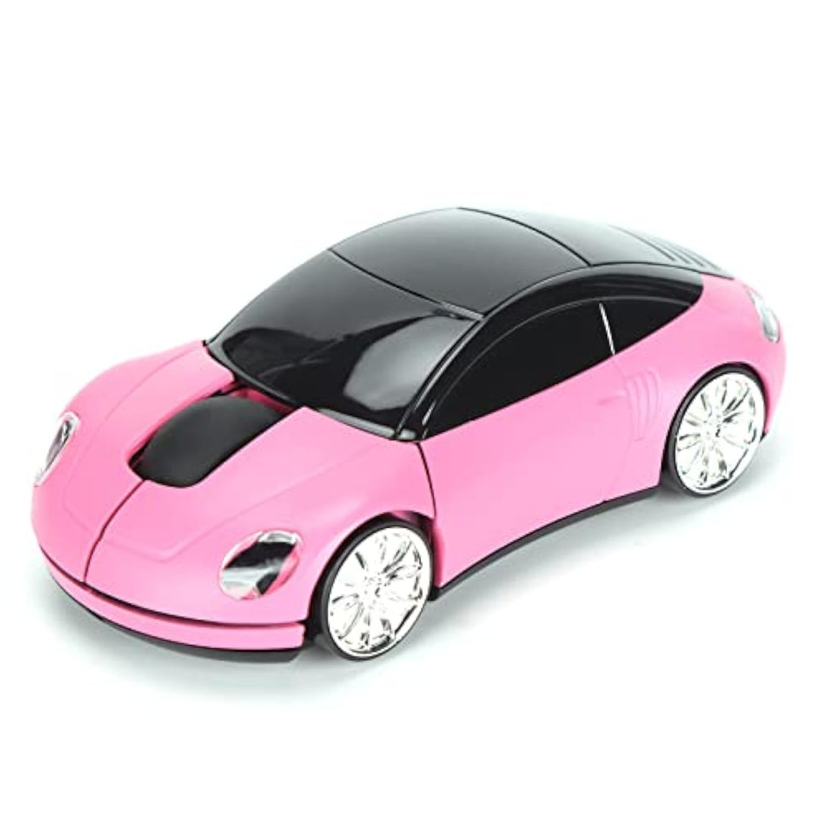 2.4G Mouse For Laptop, Mini Car Shaped Smart Cordless Mouse, Ergonomic Game Mouse With Usb Receiver, Gifts For Girls()