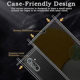 [2+2 Pack] Privacy Screen Protector For Samsung Galaxy A13 5G, Anti-Spy Shatterproof Tempered Glass With Camera Lens Tempered Glass 9H Hardness Bubble Free