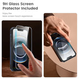 Compatible For Iphone 16E Case With Screen Protector - Slide Camera Cover Protective Phone Case With Ring Stand, Heavy Duty Shockproof Rugged Bumper For Iphone 16E Accessories Blue