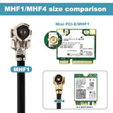 4G Ite Antenna 3Dbi U.Fl/Mhf1 Esp32-S3 Bluetooth Antenna 698-2700Mhz With 10Cm Cable For Cellular Mini Pcie Card,Network Card,Routers,Notebook,Pc Desktop,Ps4 Build,Lot Device,2 Pack