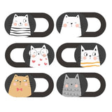 Webcam Cover Slide, Cat Lovers Gifts For Women, Cat Lover Themed Thing, Mom Gifts For Women, Laptop Camera Cover Slide Cute (Small)