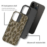 For Iphone 16 Pro Max Case, T2 Lands Camo Shockproof Rugged Cover Dual Layer Soft Tpu Hard Pc Bumper Case Design For Iphone 16 Pro Max