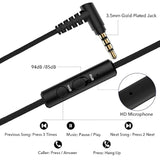 K5 Kids Headphones With Microphone For Shchool, Volume Limiter 85/94Db, Foldab