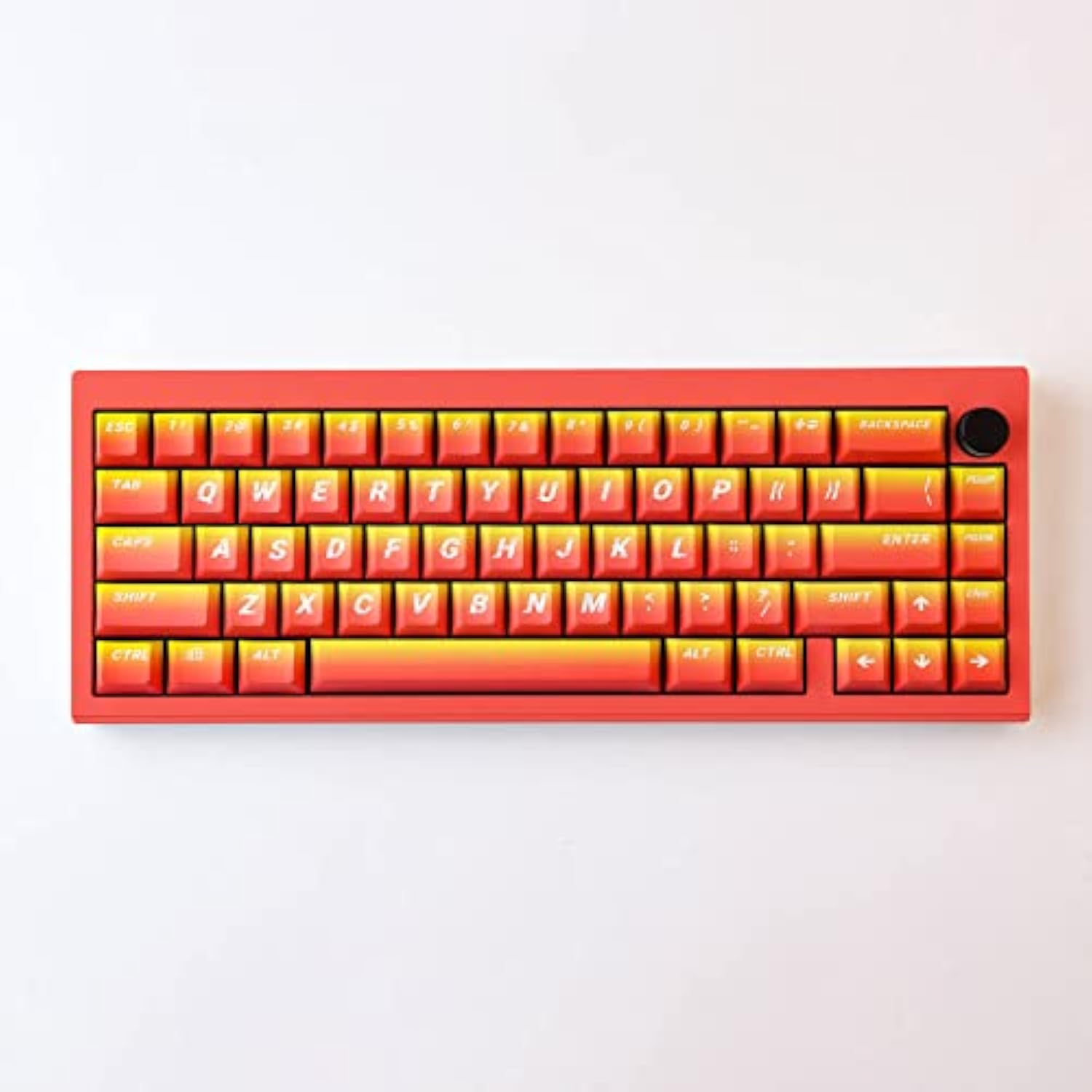 Pbt Keycaps 133 Keys Flame Gradient Keycaps Cherry Profile Dye-Sublimation Cus
