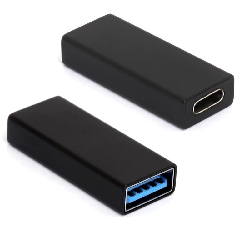 Usb Type C To Usb 3.0 Adapter, Usb-C Female To Usb A Female Connector Compatib