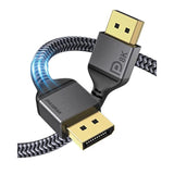 Vesa Certified Displayport 2.1 Cable, 16K Displayport Cable 2.1 Supports 80Gbp