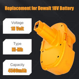 2Pack 4500Mah Replacement For Dewalt 18V Battery Compatible With Dewalt 18 Volt Xpr Battery Nimh Dc9098 Dc9096 Dc9099 Dc970 Dw9095 Dw9096 Dw9098 Dw9099 De9039 De9095 Cordless Tools
