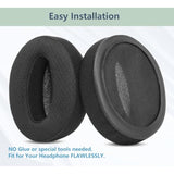Breathable Replacement Earpads Compatible With Jvc Ha-S87Bn Ha-S88Bn Ha-S90Bn Ha-S78Bn Headphones Ear Pads Cushion(Breathable Fabric/High Density Foam)