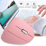 Ergonomic Vertical Mouse, 2.4G Optical Game Mouse, Rgb Backlight, Adjustable 4-Level 2400Dpi, 6 For Pc/Laptop Desktop()