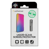 cellhelmet Liquid Glass Wipe On Extreme Glass Protection | $50 Repair Protection  | Scratch & Shatter Protection | Universal Glass Screen Protector for Phones and Smart Watches
