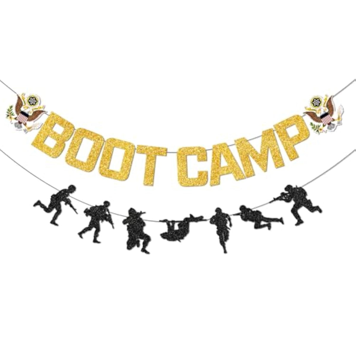 Boot Camp Army Banner – Army Themed Birthday Party Decorations