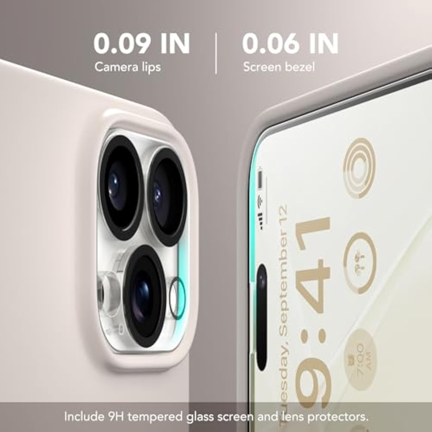 For Iphone 15 Pro Max Case Silicone, Compatible With Magsafe, Camera Protector + Screen Protector, Soft Anti-Scratch Microfiber Lining, Liquid Silicone Shockproof Phone Cover, Stone