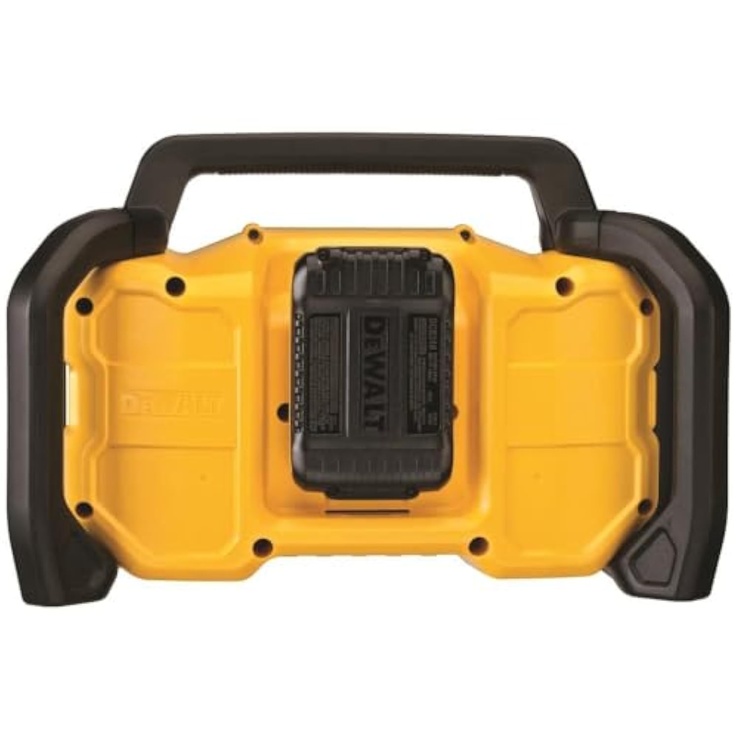 DEWALT 12V/20V MAX Portable Bluetooth Radio, Cordless, 100 ft Range, 3.5” Subwoofers, Jobsite (DCR028B)