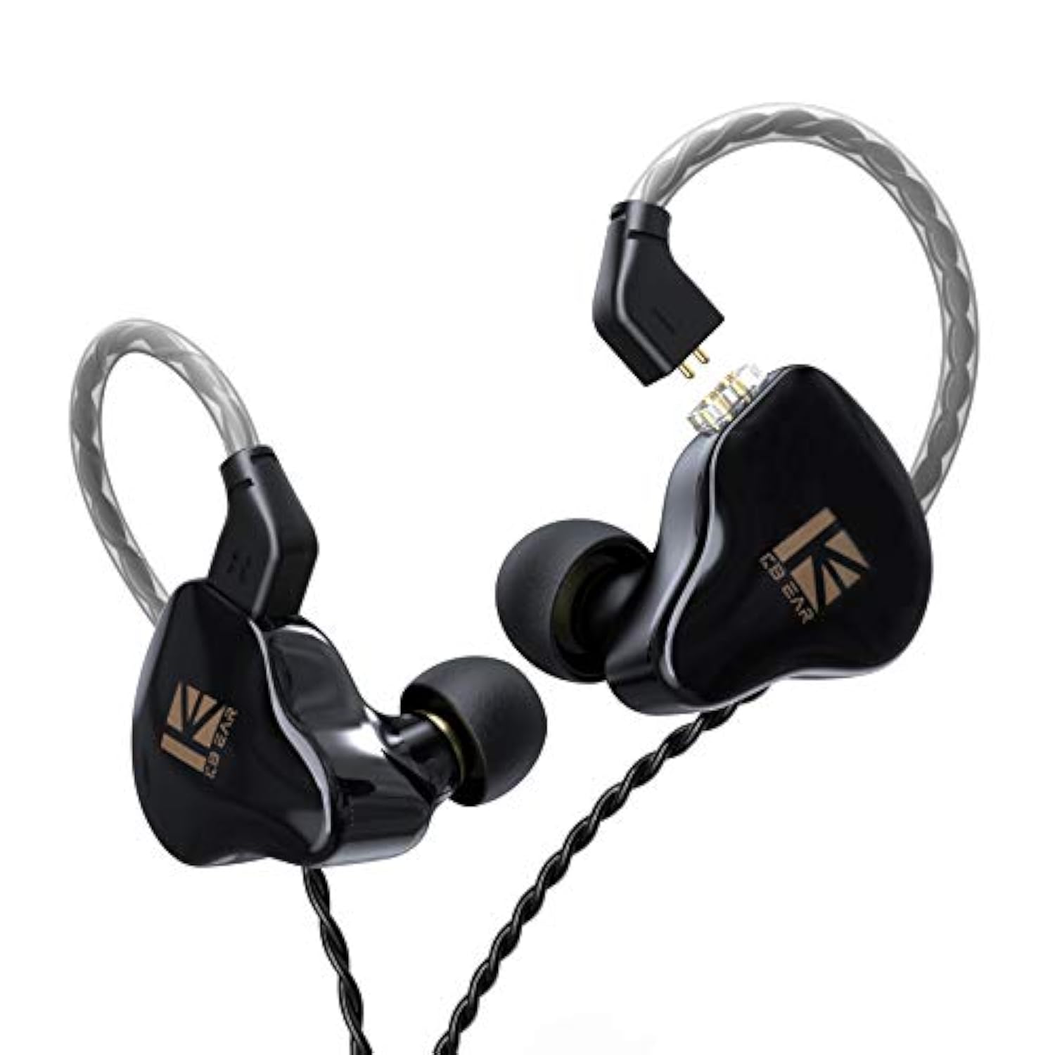 Kbear Ks1 1Dd Hifi Earphones Headphones, Iem Monitor Earphones With New 10Mm D