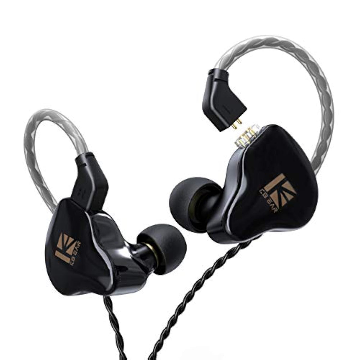 Kbear Ks1 1Dd Hifi Earphones Headphones, Iem Monitor Earphones With New 10Mm D