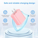 Compatible With Iphone Charger Fast Charging, 20W Usb C Wall Charger With 3Pack 10Ft Usb C To Lightning Cable, Phone Cable Fast Charging Compatible Withi Phone 14/13/12/12 Pro Max/11