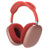 Geekria Silicone Earpad Covers Compatible with AirPods Max, Protector and Cushion Set, Easy No-Tool Installation (Red)